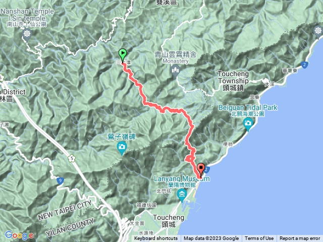 淡蘭古道中路D3(1120403)-從雙溪口福德宮到外澳火車站