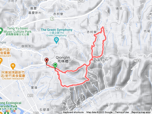 飛鳳山 大板根 流籠 8字