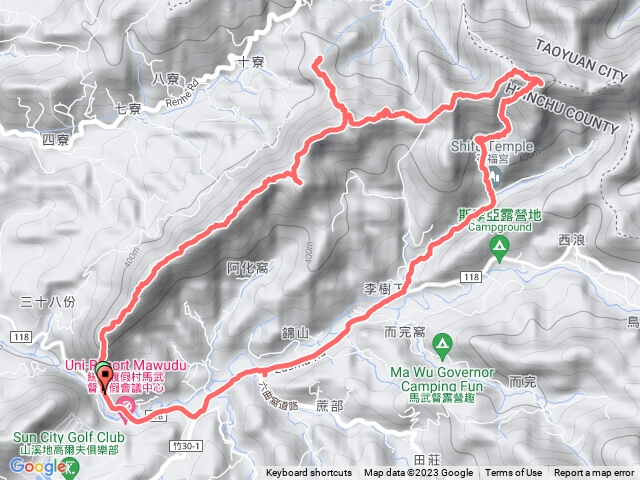 2023-05-13 高甫山-彩和山-福大山-油井窩山-石牛山連稜縱走O型