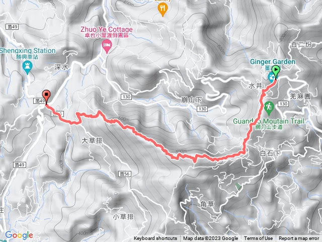 關刀山加西北峰