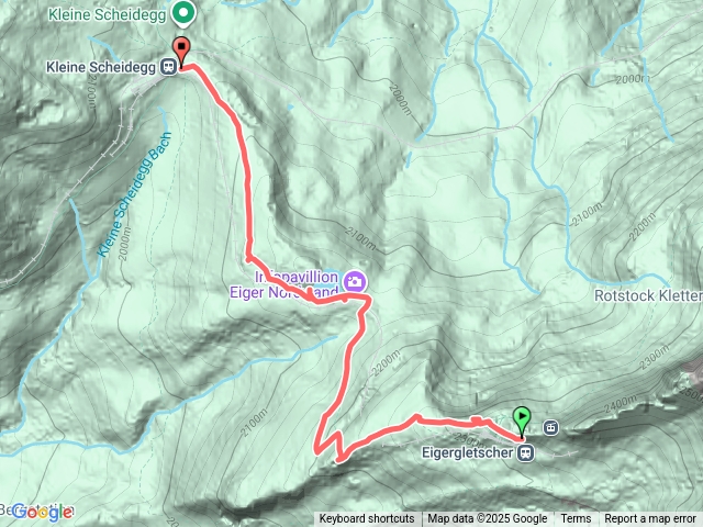 瑞士艾格之路健行