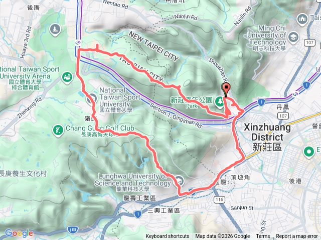 青年公園體育大學龍華科大環狀