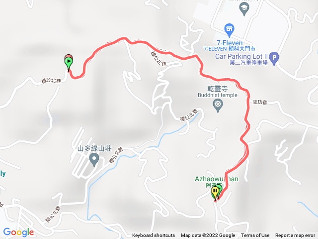 阿罩霧山（樟公廟往返）