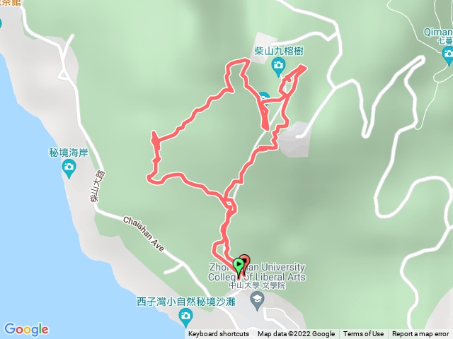 20220226 柴山九龍榕 少女峰 B線下山
