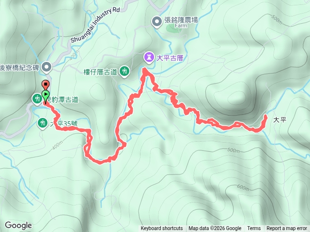 虎豹潭古道-太平山腰古道預覽圖