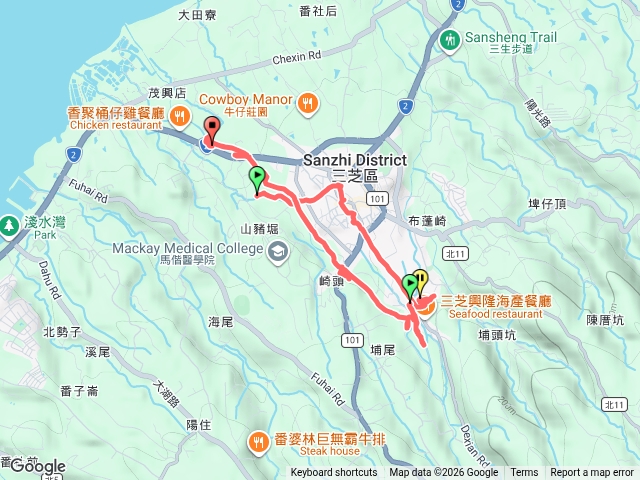 三芝八連溪賞荷花