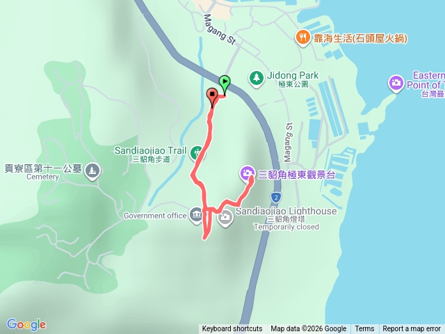 三貂角燈塔步道