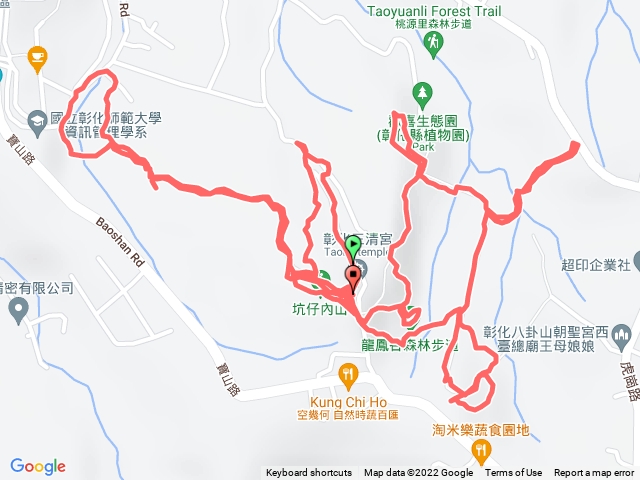 三清宮後山步道+龍鳳谷+桃園里森林步道