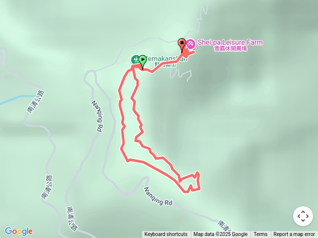 新竹 五峰 雪霸休閒農場 野馬瞰山步道