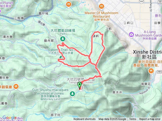 20250125 頭嵙(大坑3-1 / 3 / 5 / 5-1 / 2 / 1)預覽圖