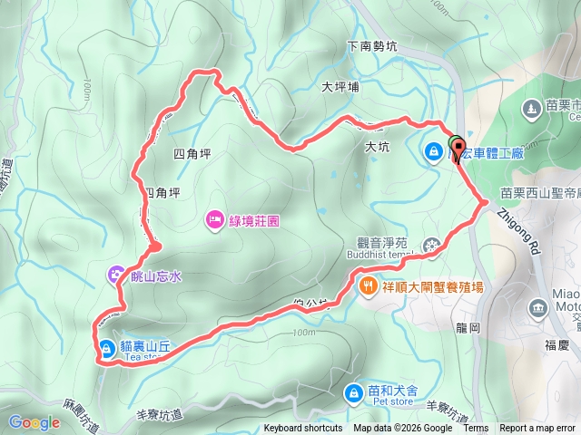 2026-2-12 四角坪道接伯公坑道