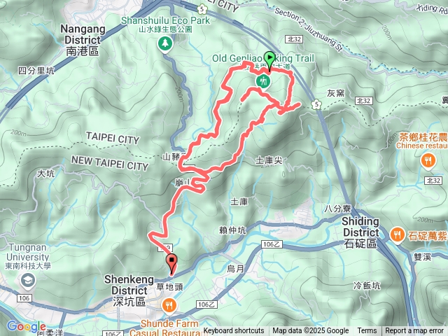 土庫岳主東山豬窟尖主西南峰