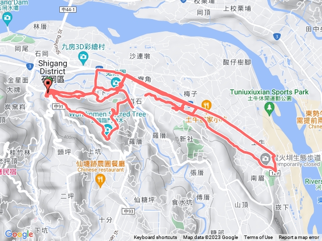 石岡 挑物➡️梅子➡️電火圳古步道