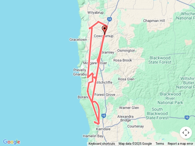 Margaretriver樹林，二酒莊品酒