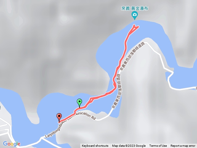 230621來義黃金瀑布