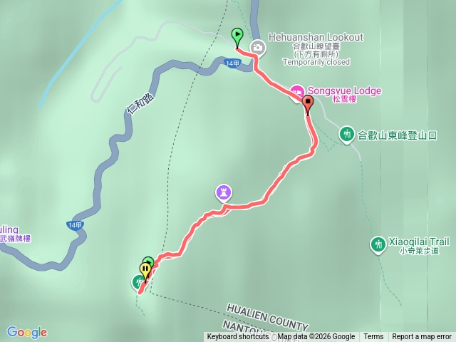 合歡山東峰往返預覽圖