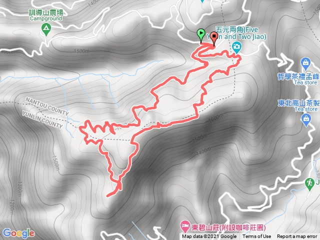 雲林石壁五元兩角木馬古道伏虎洞步道O型20210320