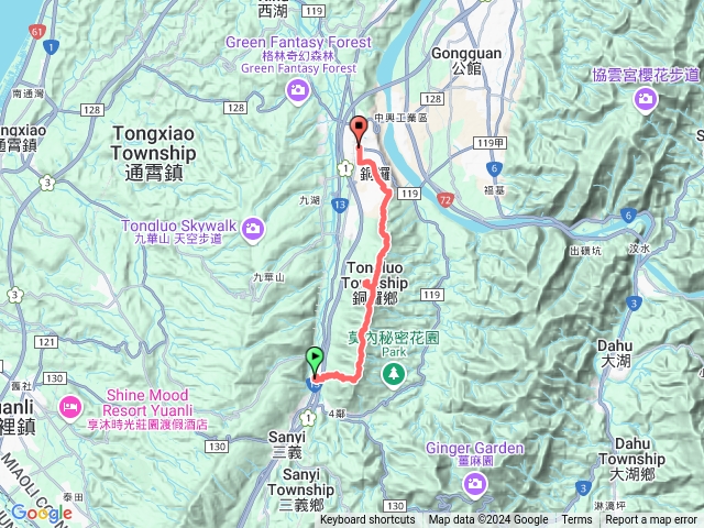 三角山縱走屯員山預覽圖