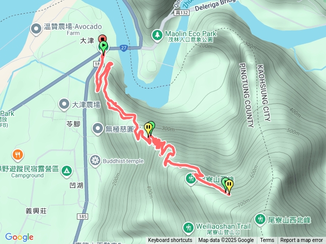 尾寮山登山步道預覽圖