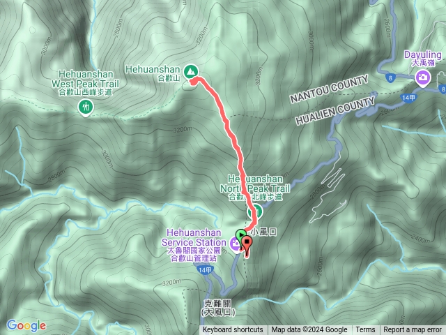 合歡北峰慢慢走