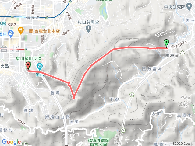 20180906 南港山親山縱走稜線段