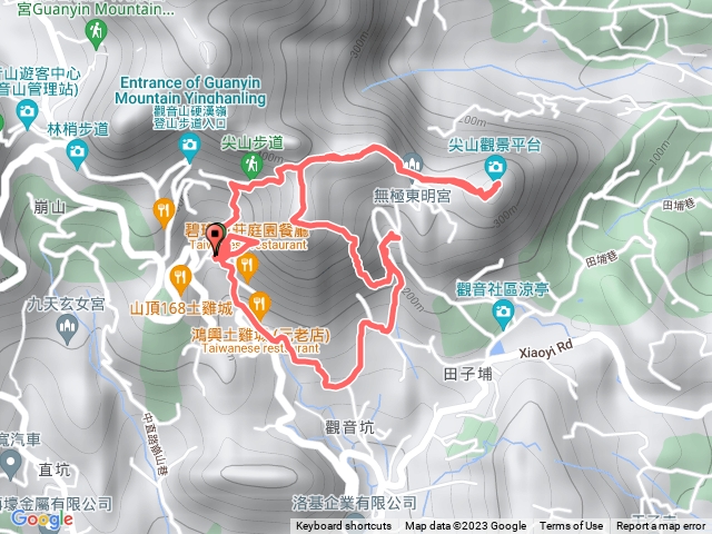 開山凌雲寺➡️尖山➡️鷹仔尖➡️潮音洞