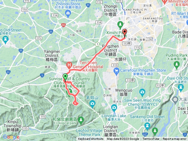 楊梅牛車路保甲古道福人步道O型