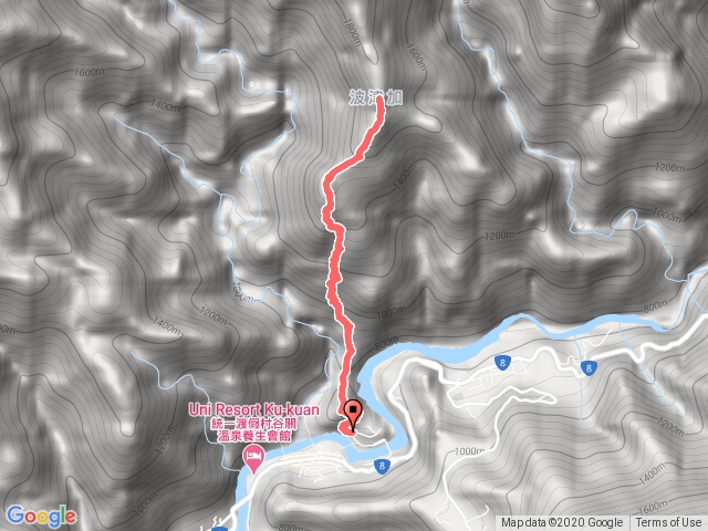 波津加攻頂捎來東出口來回