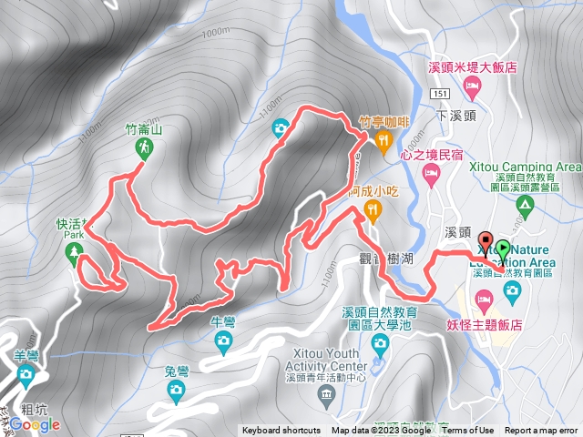 112、02、21溪頭山、竹崙山、志騰山、快活林、樟仔林林道下