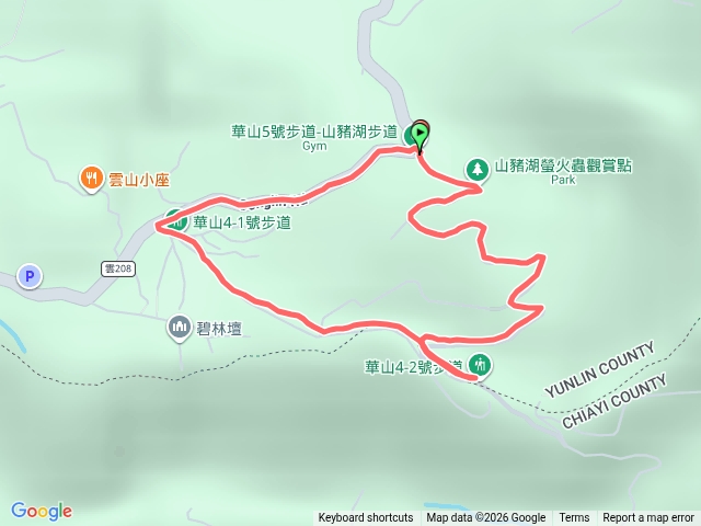 山豬湖步道預覽圖