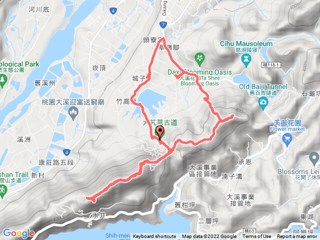 溪洲山頭寮山環繞