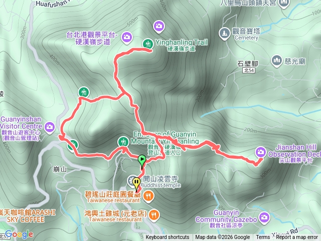 凌雲禪寺尖山硬漢嶺