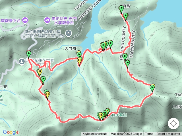 114.6.16.蓬萊仙島山.石牛山.油井窩山.福大山