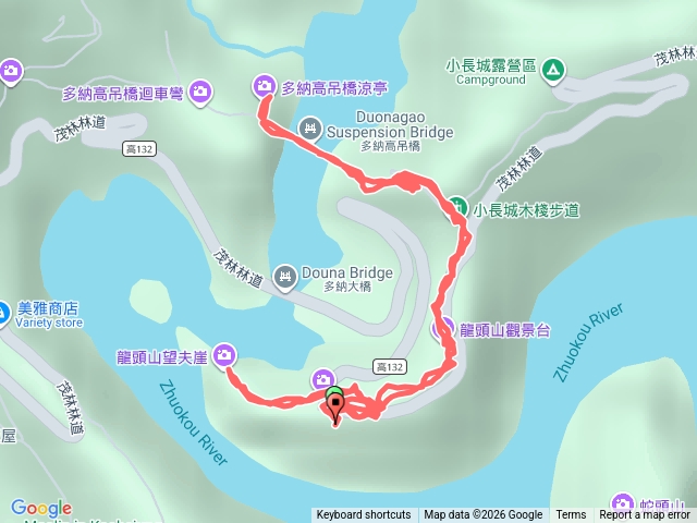 龍頭山小長城步道預覽圖