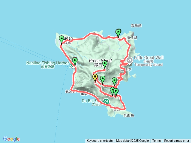 綠島3步道環島預覽圖