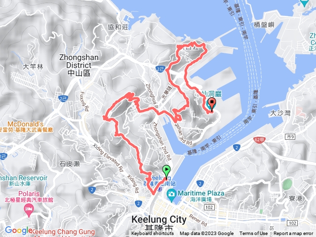 基隆港北環五連峰+雙塔+佛手洞+仙洞巖縱走