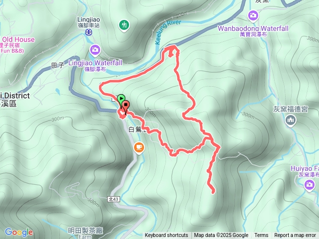 九華山福德宮＞上下來回平溪子山~嚴家古厝＞白鶯橋