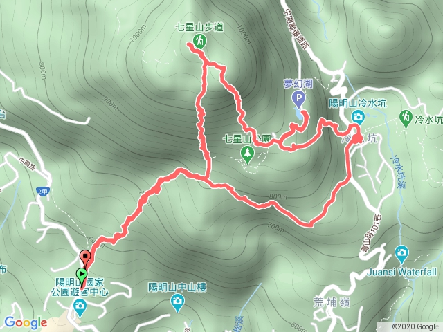 七星主東峰夢幻湖
