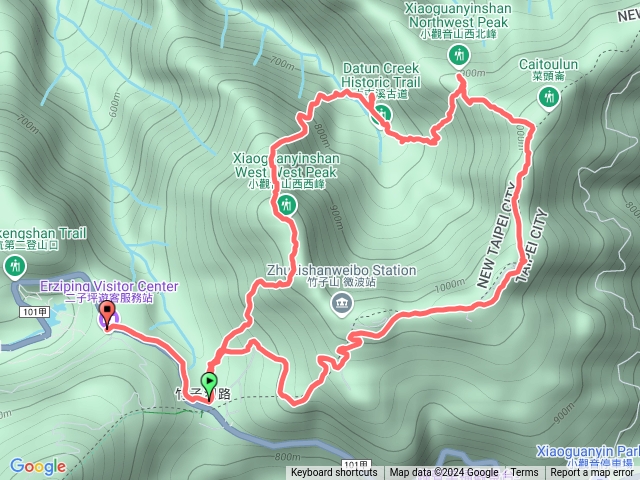 240901小觀音群峰大O型連走