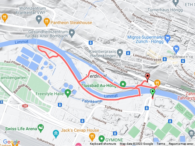 利馬特河的黃昏