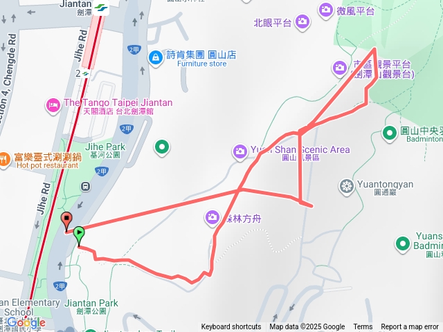 圓山風景區(北縱走劍潭支線)中央廣播電臺預覽圖