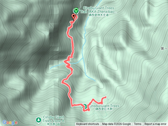 鎮西堡神木步道