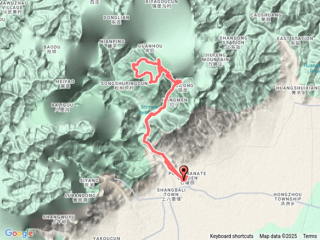 河南省八里溝之天界山