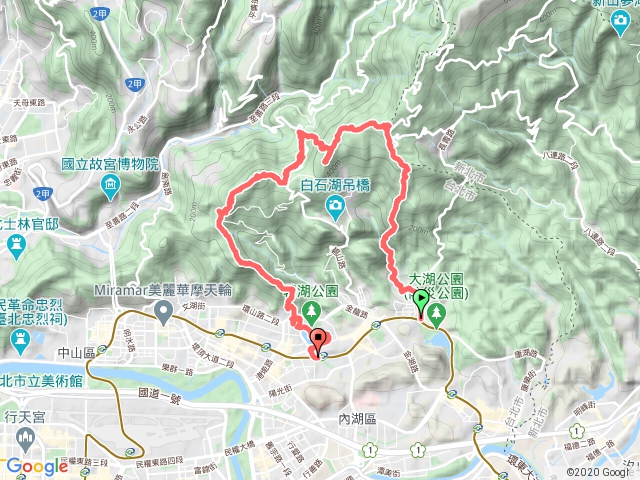 內湖山系連走