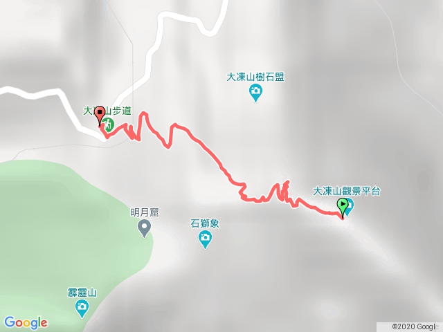 奮起湖大凍山 (回程)