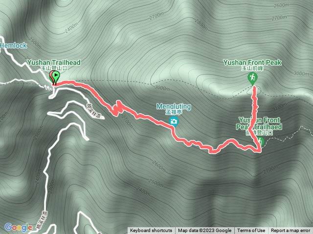 112年2月2日玉山前峰