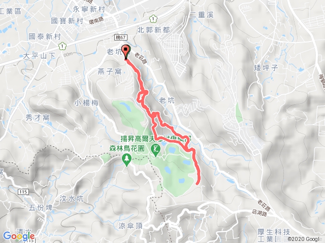福人+大北坑登山步道