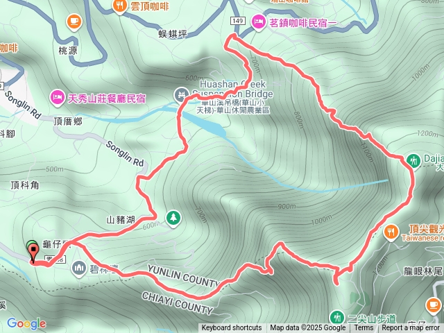 龜仔頭-10-5步道-大尖山-二尖山-4-2、4-1-停車場預覽圖