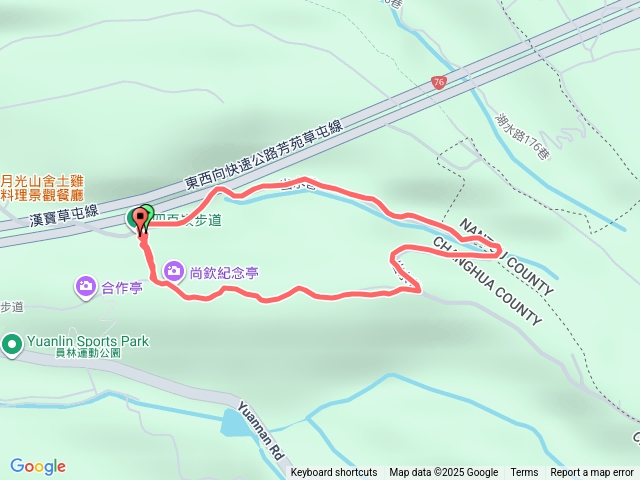 爬400崁上下+柏油路下