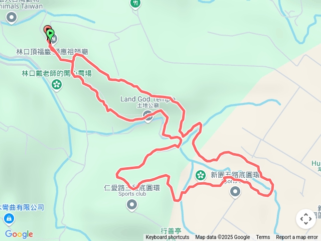 頂福巖森林步道(林口森林步道)